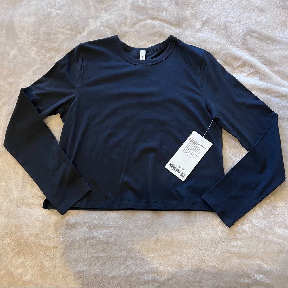 Lululemon Black Long Sleeve Top